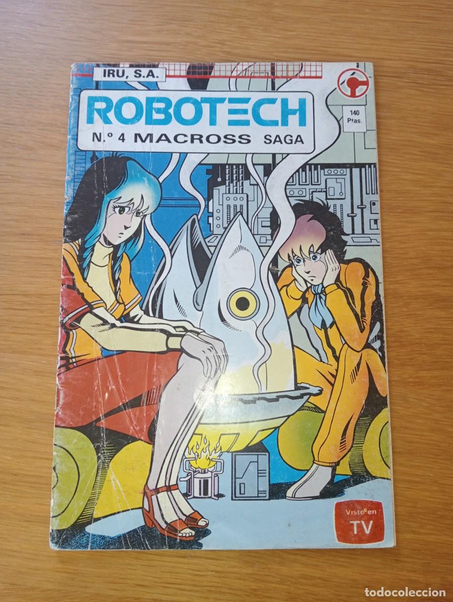 C&oacute;mics: LOTE CON 2 EJEMPLARES DE ROBOTECH MACROSS SAGA (DE 6). GRAPA. IRU. 1985. - Foto 3