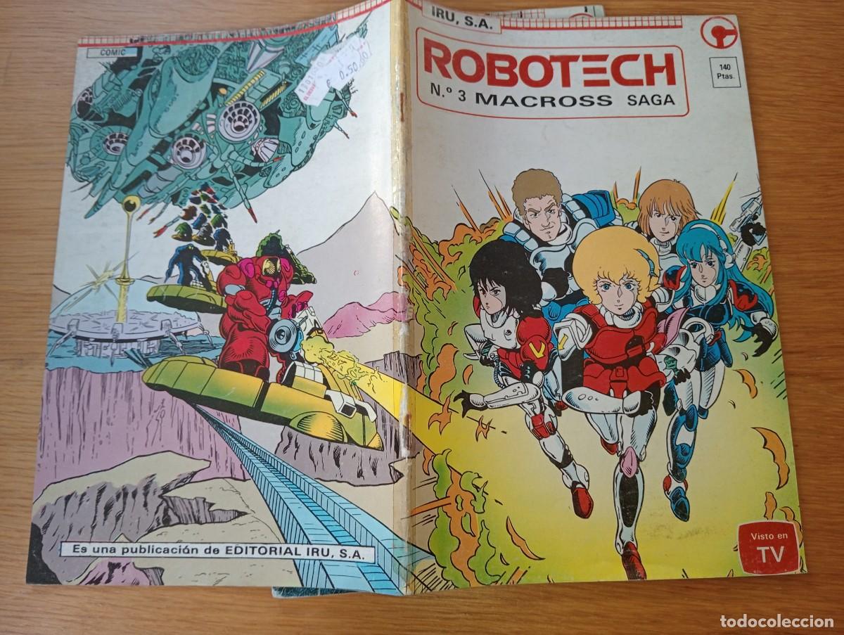 C&oacute;mics: LOTE CON 2 EJEMPLARES DE ROBOTECH MACROSS SAGA (DE 6). GRAPA. IRU. 1985. - Foto 4