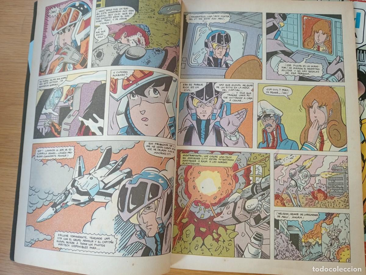 C&oacute;mics: LOTE CON 2 EJEMPLARES DE ROBOTECH MACROSS SAGA (DE 6). GRAPA. IRU. 1985. - Foto 6