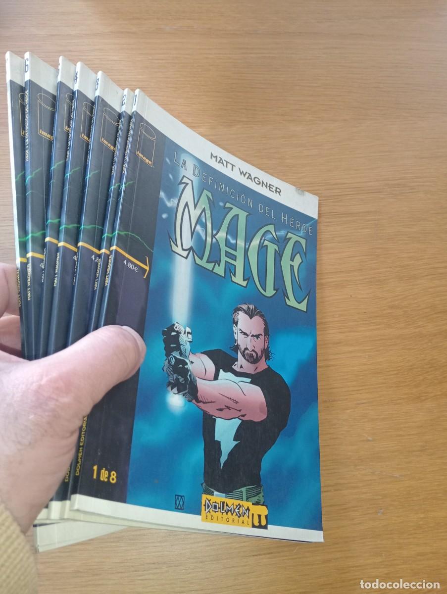 C&oacute;mics: CASI COMPLETA. MAGE: LA DEFINICI&Oacute;N DEL H&Eacute;ROE. 7 EJEMPLARES (DE 8). R&Uacute;STICA. DOLMEN EDITORIAL. 2003. - Foto 1