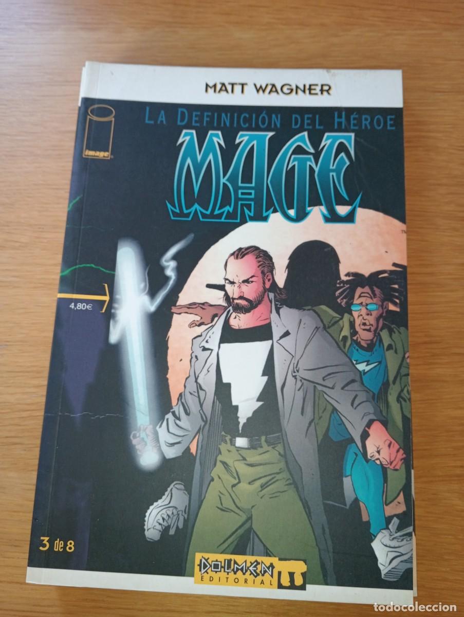 C&oacute;mics: CASI COMPLETA. MAGE: LA DEFINICI&Oacute;N DEL H&Eacute;ROE. 7 EJEMPLARES (DE 8). R&Uacute;STICA. DOLMEN EDITORIAL. 2003. - Foto 4