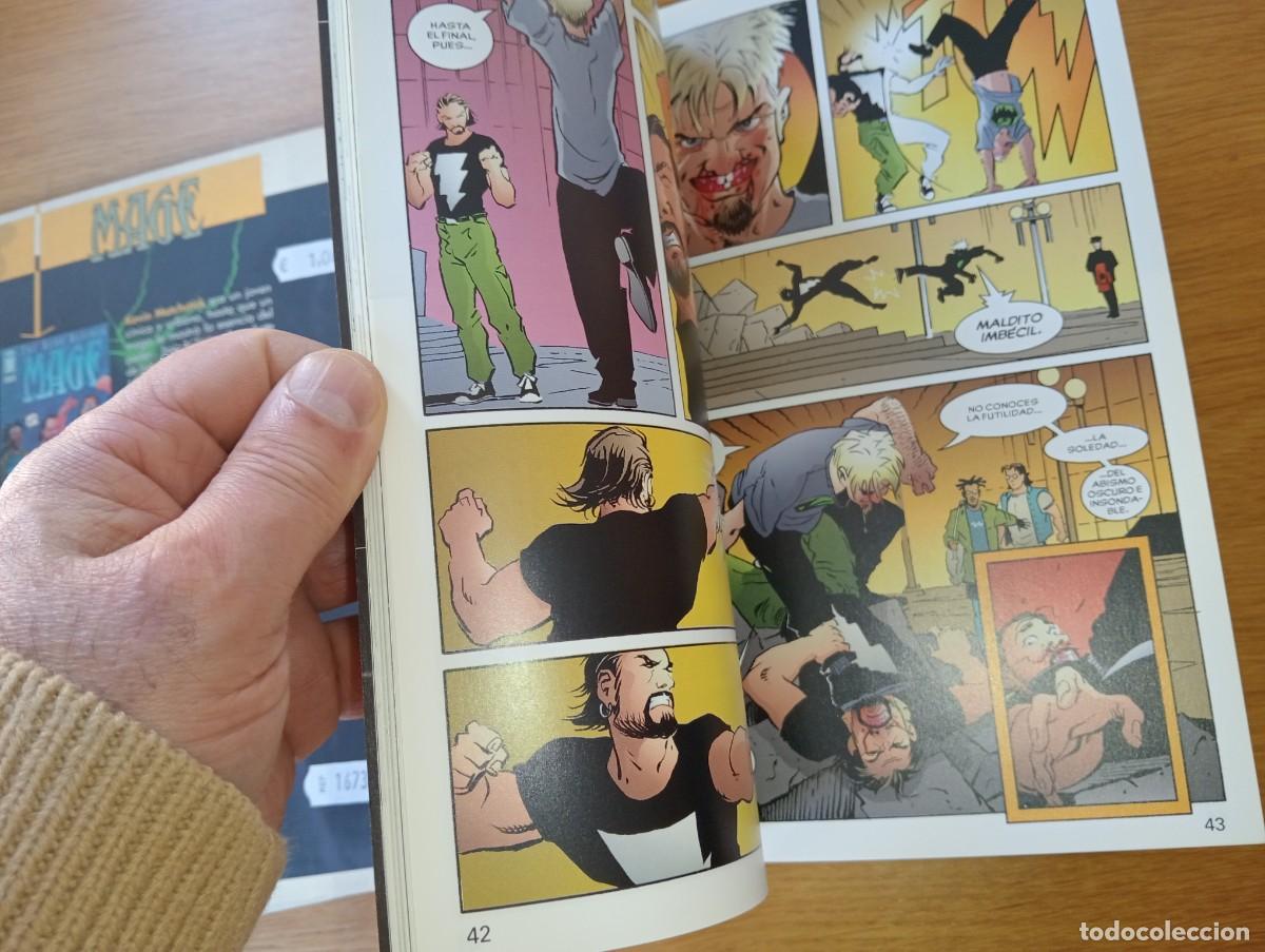 C&oacute;mics: CASI COMPLETA. MAGE: LA DEFINICI&Oacute;N DEL H&Eacute;ROE. 7 EJEMPLARES (DE 8). R&Uacute;STICA. DOLMEN EDITORIAL. 2003. - Foto 15