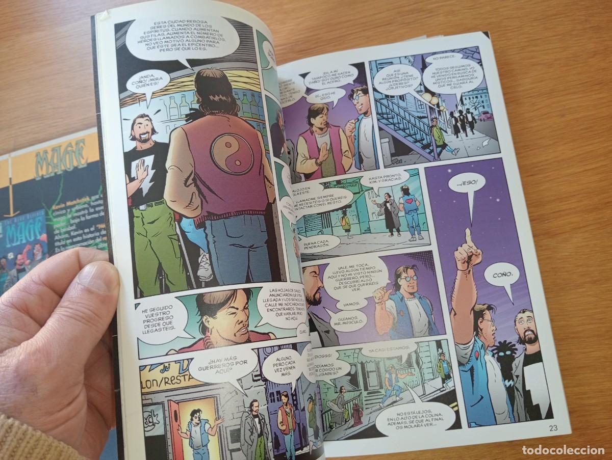 C&oacute;mics: CASI COMPLETA. MAGE: LA DEFINICI&Oacute;N DEL H&Eacute;ROE. 7 EJEMPLARES (DE 8). R&Uacute;STICA. DOLMEN EDITORIAL. 2003. - Foto 17