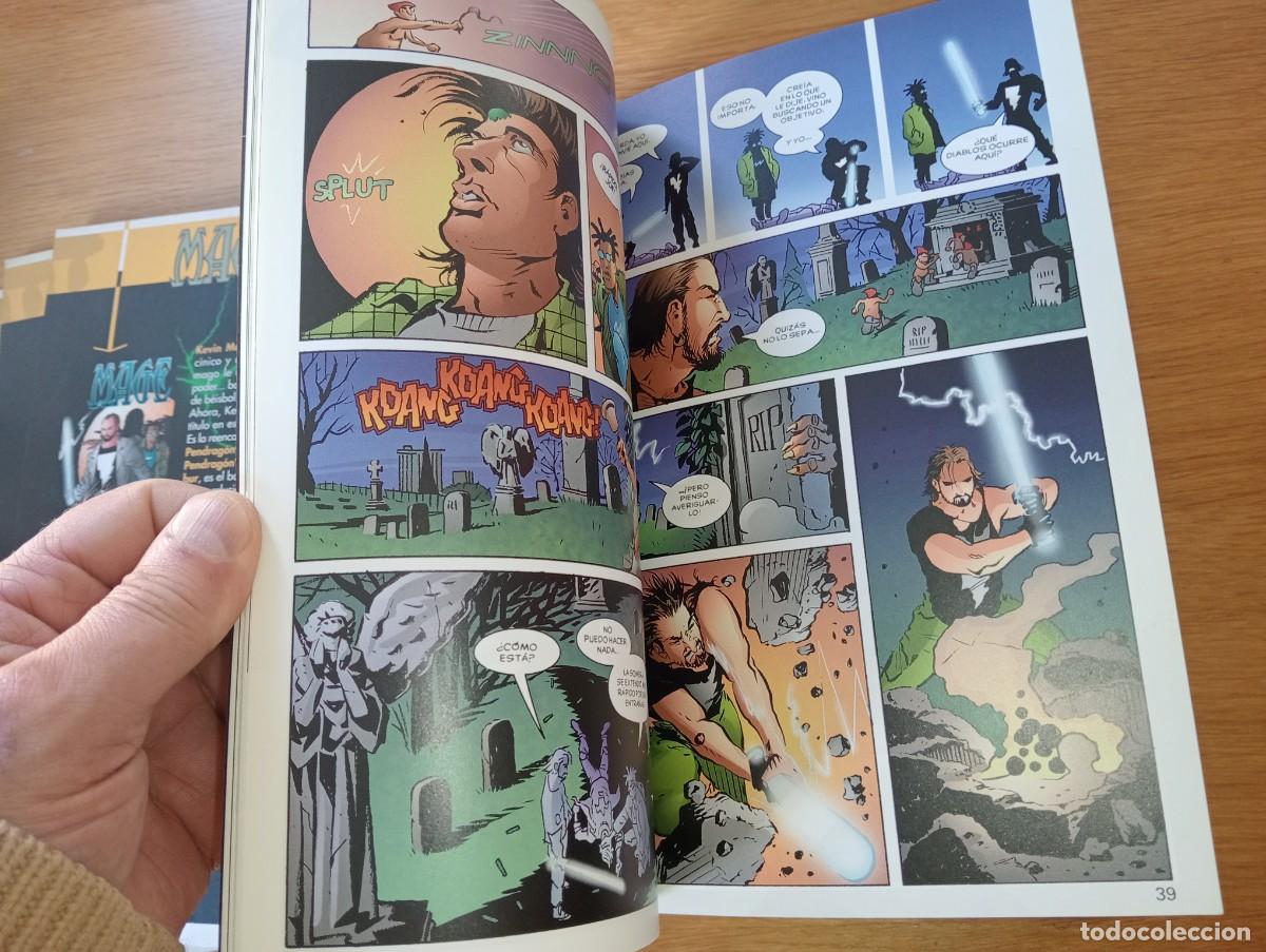 C&oacute;mics: CASI COMPLETA. MAGE: LA DEFINICI&Oacute;N DEL H&Eacute;ROE. 7 EJEMPLARES (DE 8). R&Uacute;STICA. DOLMEN EDITORIAL. 2003. - Foto 18