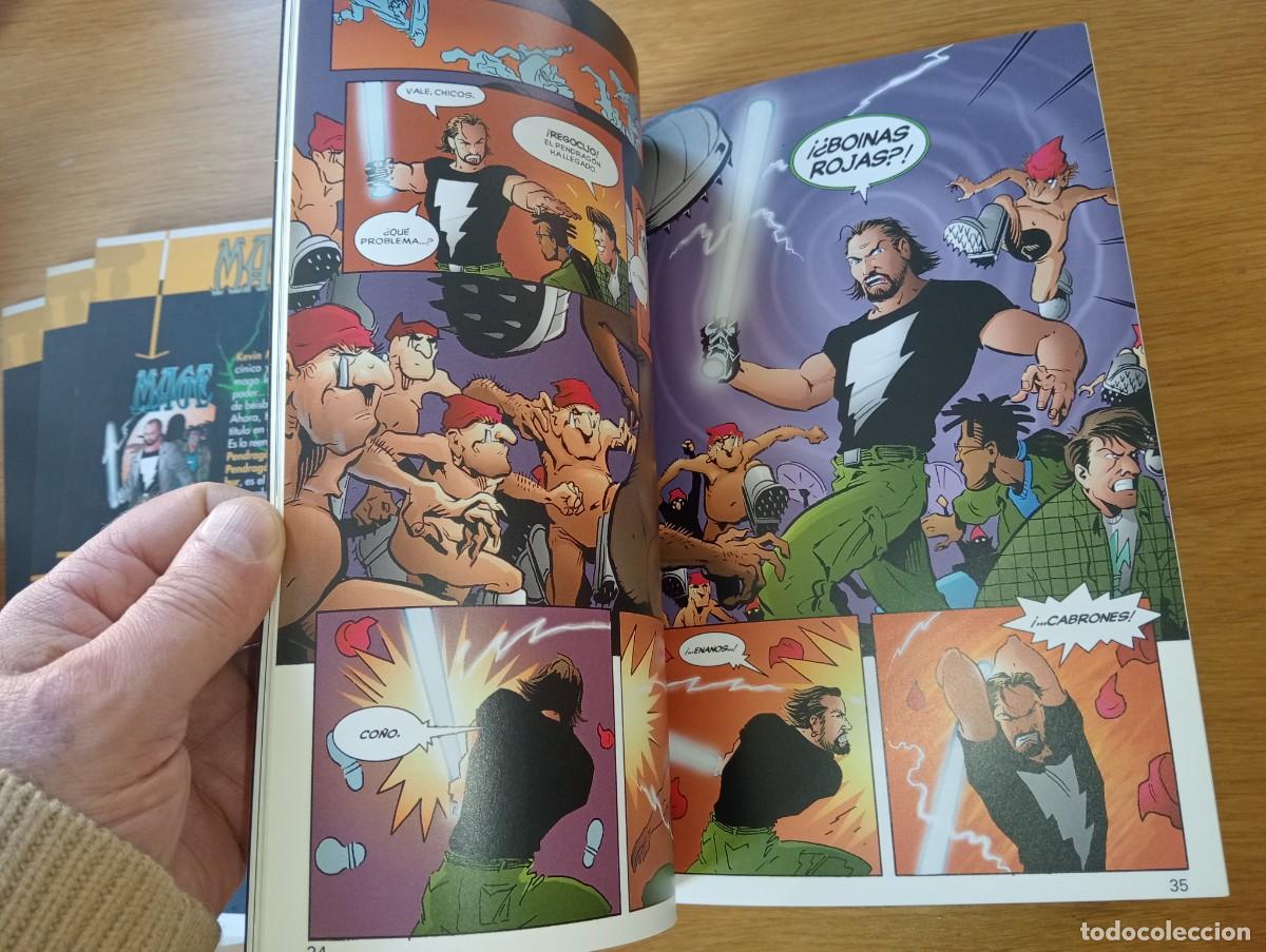 C&oacute;mics: CASI COMPLETA. MAGE: LA DEFINICI&Oacute;N DEL H&Eacute;ROE. 7 EJEMPLARES (DE 8). R&Uacute;STICA. DOLMEN EDITORIAL. 2003. - Foto 19