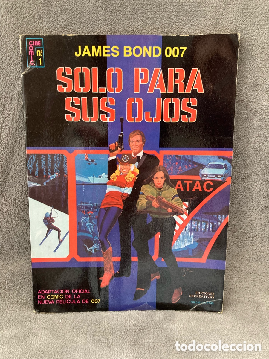 C&oacute;mics: Comics James Bond 007&rdquo; SOLO PARA TUS OJOS&rdquo; - Foto 1