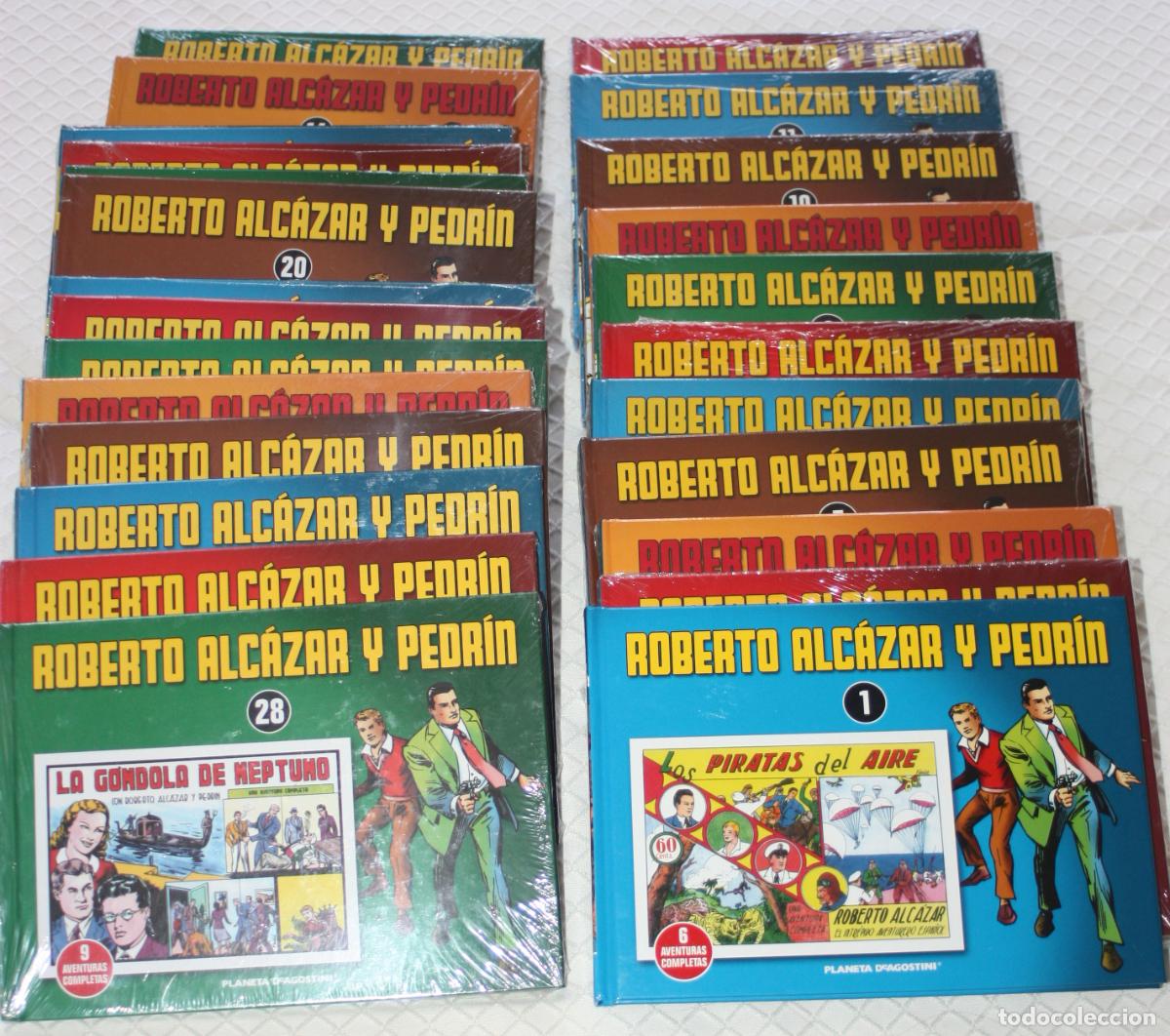 C&oacute;mics: ROBERTO ALC&Aacute;ZAR Y PEDR&Iacute;N.(28 de 61 tomos).NUEVOS - Foto 1