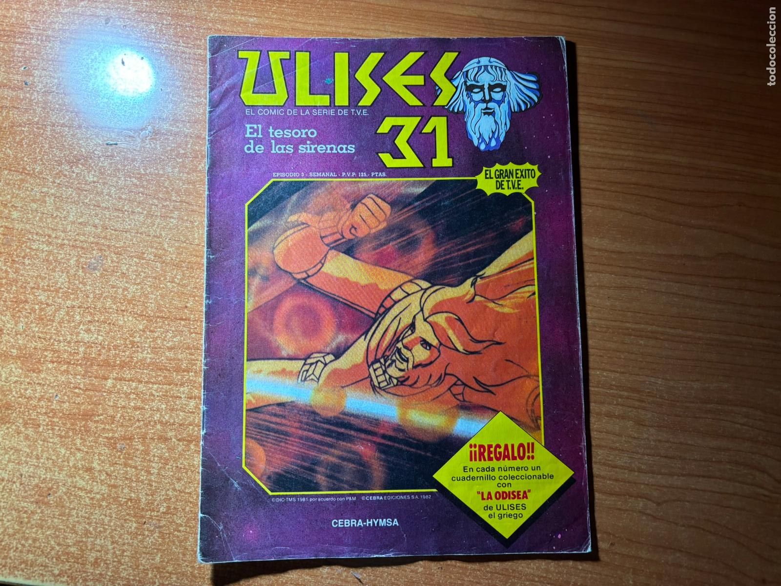 C&oacute;mics: ULISES 31 N&ordm; 3 EDITA CEBRA / HYMSA - Foto 1