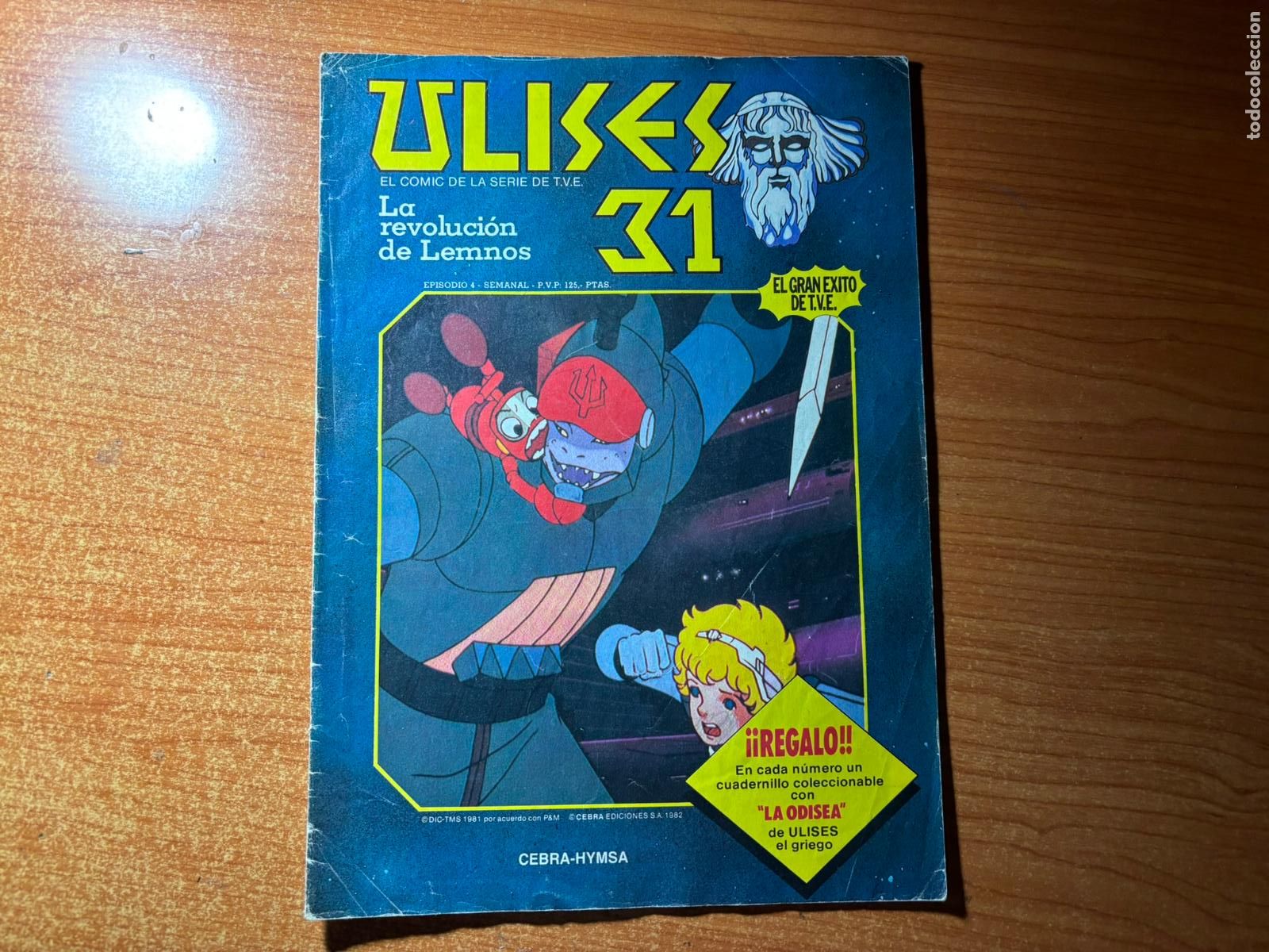 C&oacute;mics: ULISES 31 N&ordm; 3 EDITA CEBRA / HYMSA - Foto 1
