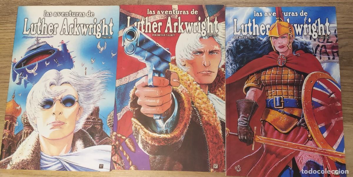 C&oacute;mics: Las aventuras de Luther Arkwright (3 tomos) completa de Bryan Talbot. Editorial Recerca, - Foto 1
