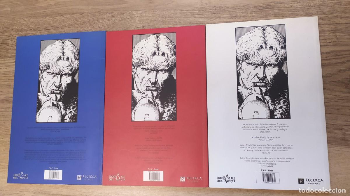 C&oacute;mics: Las aventuras de Luther Arkwright (3 tomos) completa de Bryan Talbot. Editorial Recerca, - Foto 2
