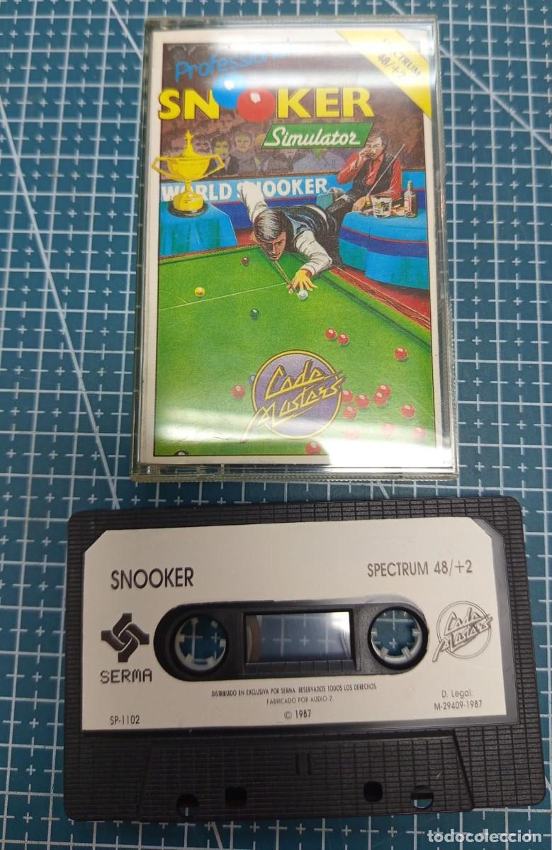 C&oacute;mics: JUEGO SPECTRUM SNOOKER SIMULATOR - Foto 1