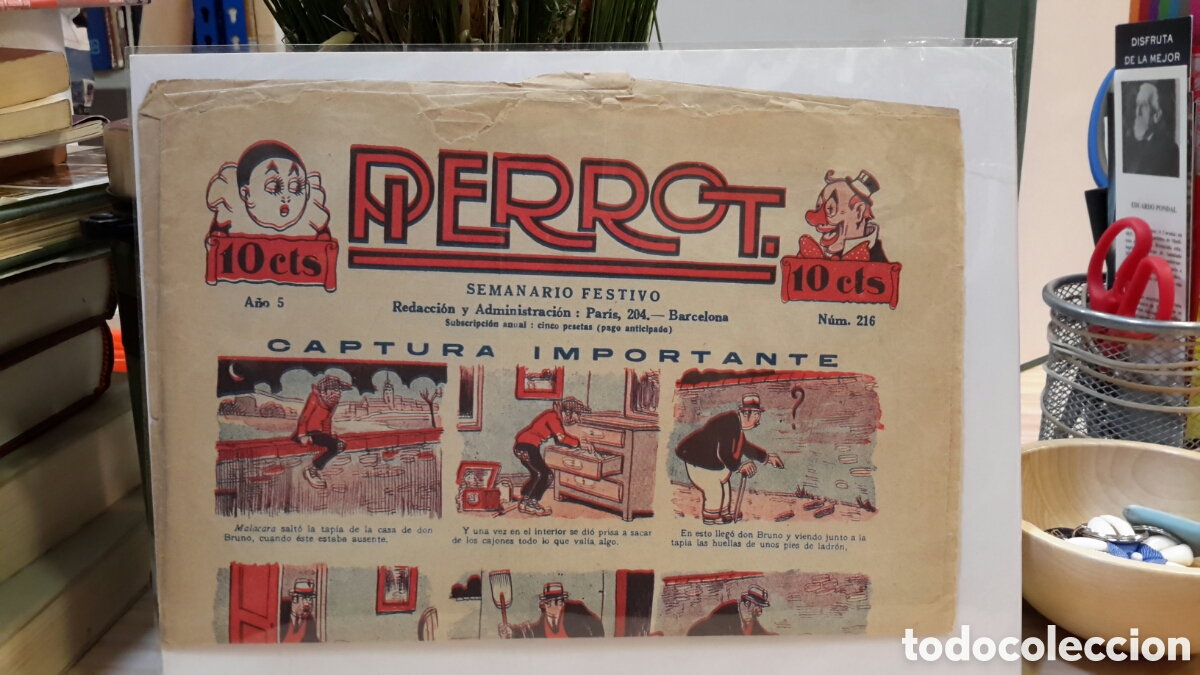C&oacute;mics: Pierrot n&uacute;m. 216 a&ntilde;o 5 - Foto 1