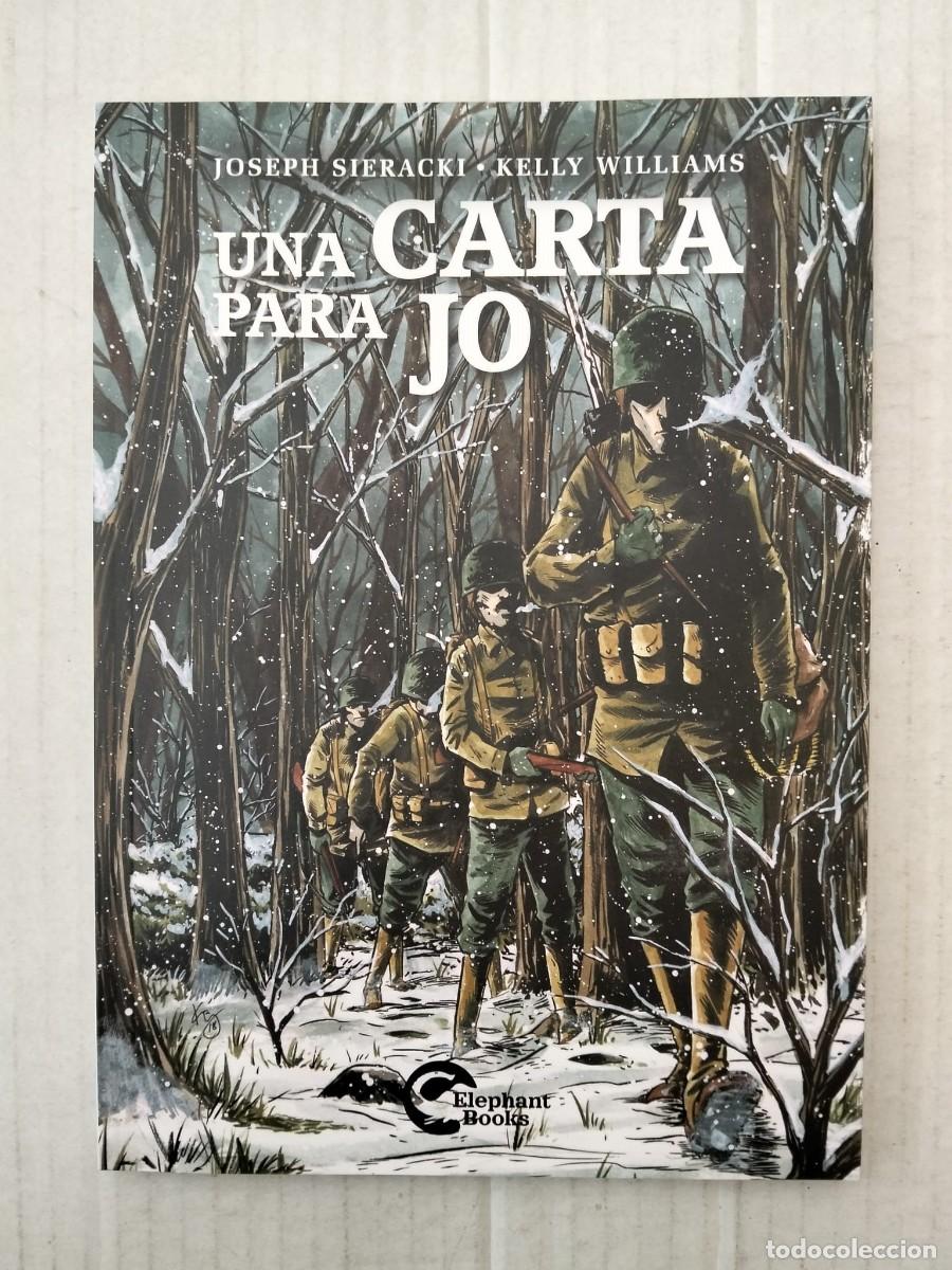 Comics : UNA CARTA PARA JO, de Joseph Sieracki y Kelly Williams. ELEPHANT BOOKS