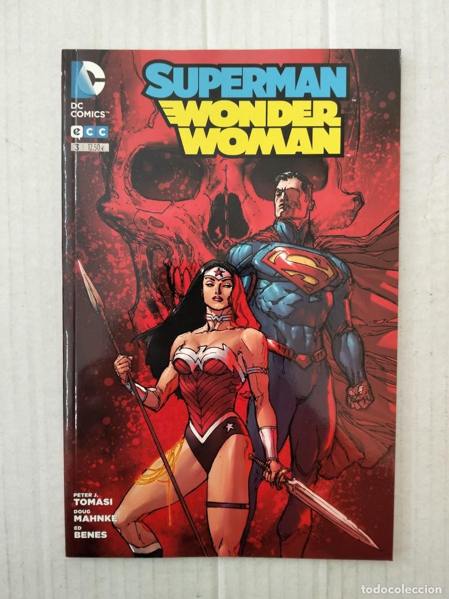 C&oacute;mics: SUPERMAN / WONDER WOMAN n&ordm; 3. Peter Tomasi, Doug Mahnke... ECC - Foto 1