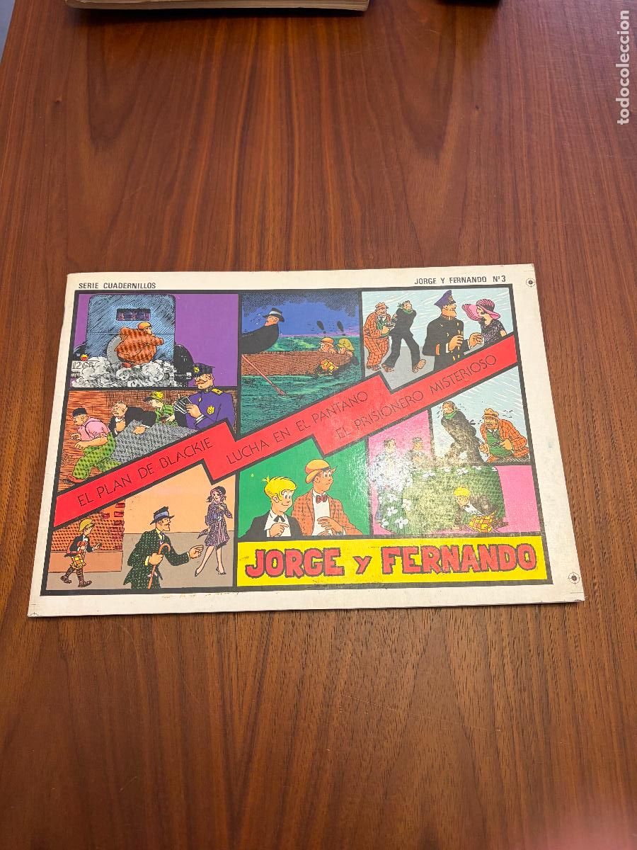 Comics : JORGE Y FERNANDO VOLUMEN 3 , SERIE CUADERNILLOS , R&Uacute;STICA , EDICIONES B.O