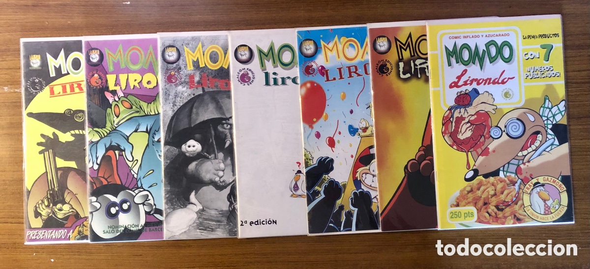 C&oacute;mics: MONDO LIRONDO,2 EDICI&Oacute;N COMPLETA,(CAMALE&Oacute;N EDICI&Oacute;N) - Foto 1