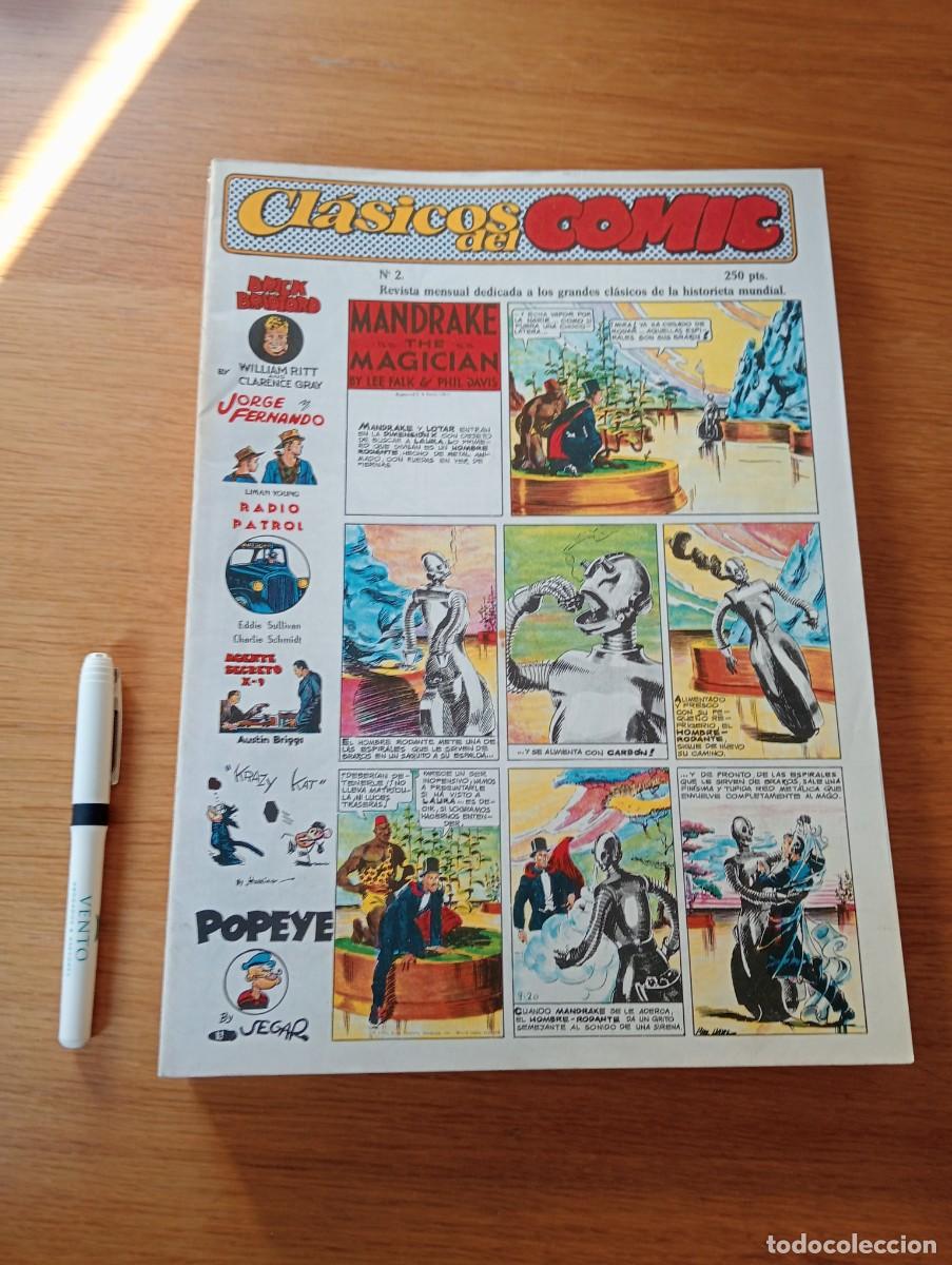 C&oacute;mics: COMPLETA. GRAN FORMATO. CL&Aacute;SICOS DEL C&Oacute;MIC. 13 EJEMPLARES. GRAPA. ED. COMPLOT. 1988. - Foto 3