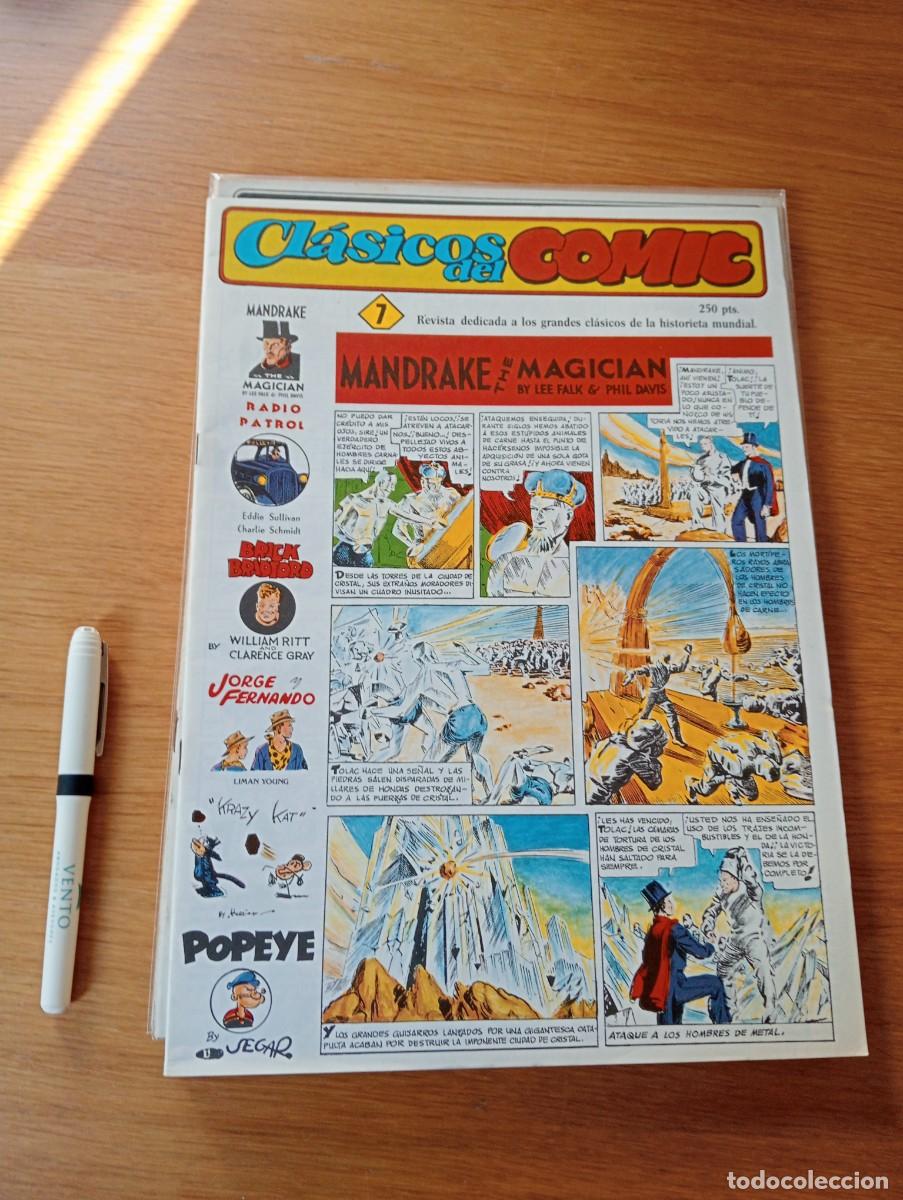 C&oacute;mics: COMPLETA. GRAN FORMATO. CL&Aacute;SICOS DEL C&Oacute;MIC. 13 EJEMPLARES. GRAPA. ED. COMPLOT. 1988. - Foto 8