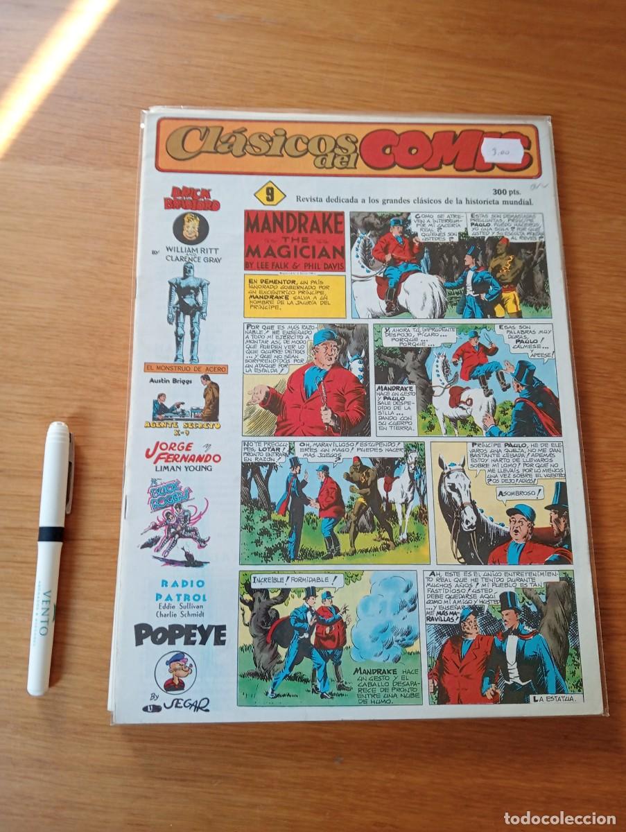 C&oacute;mics: COMPLETA. GRAN FORMATO. CL&Aacute;SICOS DEL C&Oacute;MIC. 13 EJEMPLARES. GRAPA. ED. COMPLOT. 1988. - Foto 10