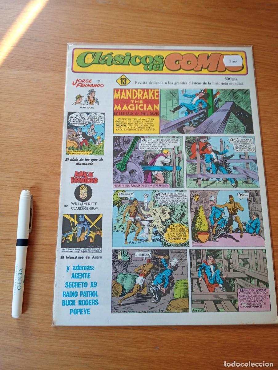 C&oacute;mics: COMPLETA. GRAN FORMATO. CL&Aacute;SICOS DEL C&Oacute;MIC. 13 EJEMPLARES. GRAPA. ED. COMPLOT. 1988. - Foto 14