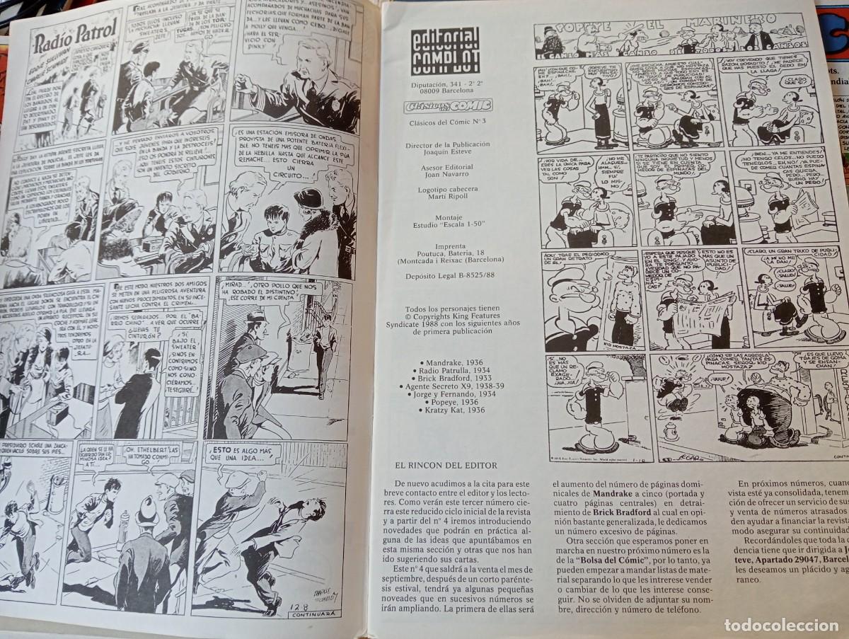 C&oacute;mics: COMPLETA. GRAN FORMATO. CL&Aacute;SICOS DEL C&Oacute;MIC. 13 EJEMPLARES. GRAPA. ED. COMPLOT. 1988. - Foto 20