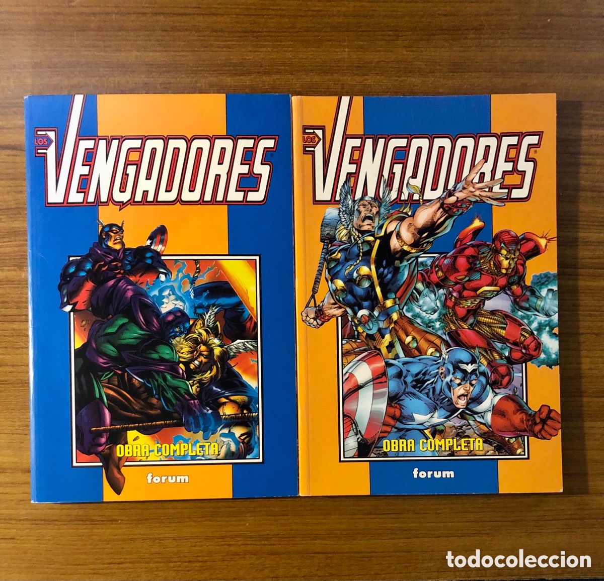C&oacute;mics: LOS VENGADORES OBRA COMPLETA,TOMOS 1 y 2,(F&Oacute;RUM) - Foto 1