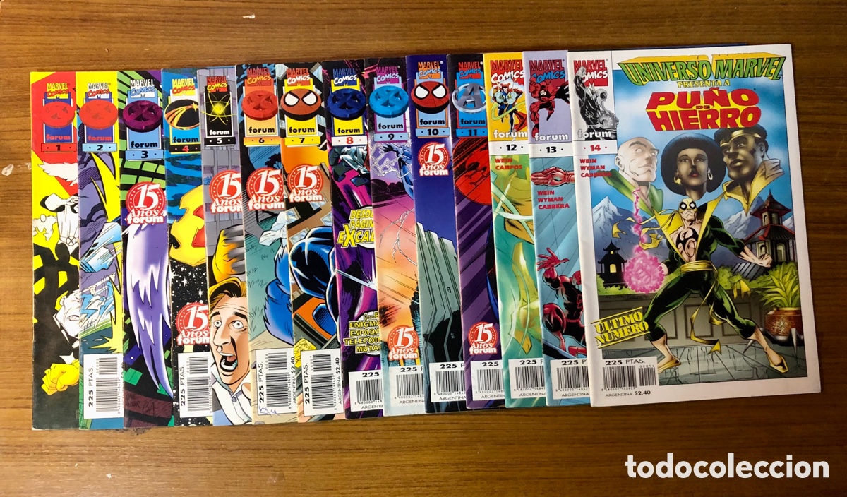 C&oacute;mics: UNIVERSO MARVEL,14 EJEMPLARES,(FORUM) - Foto 1