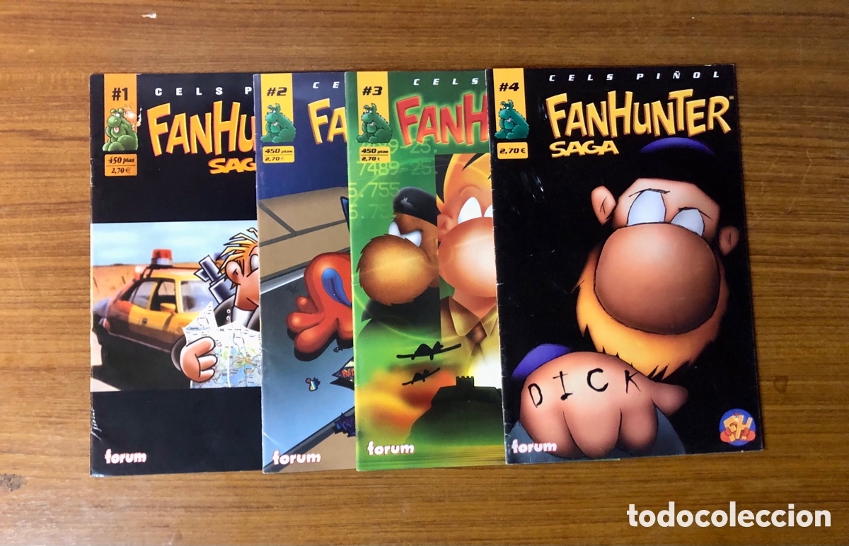 C&oacute;mics: FANHUNTER SAGA,COMPLETA 4 EJEMPLARES,(F&Oacute;RUM) - Foto 1