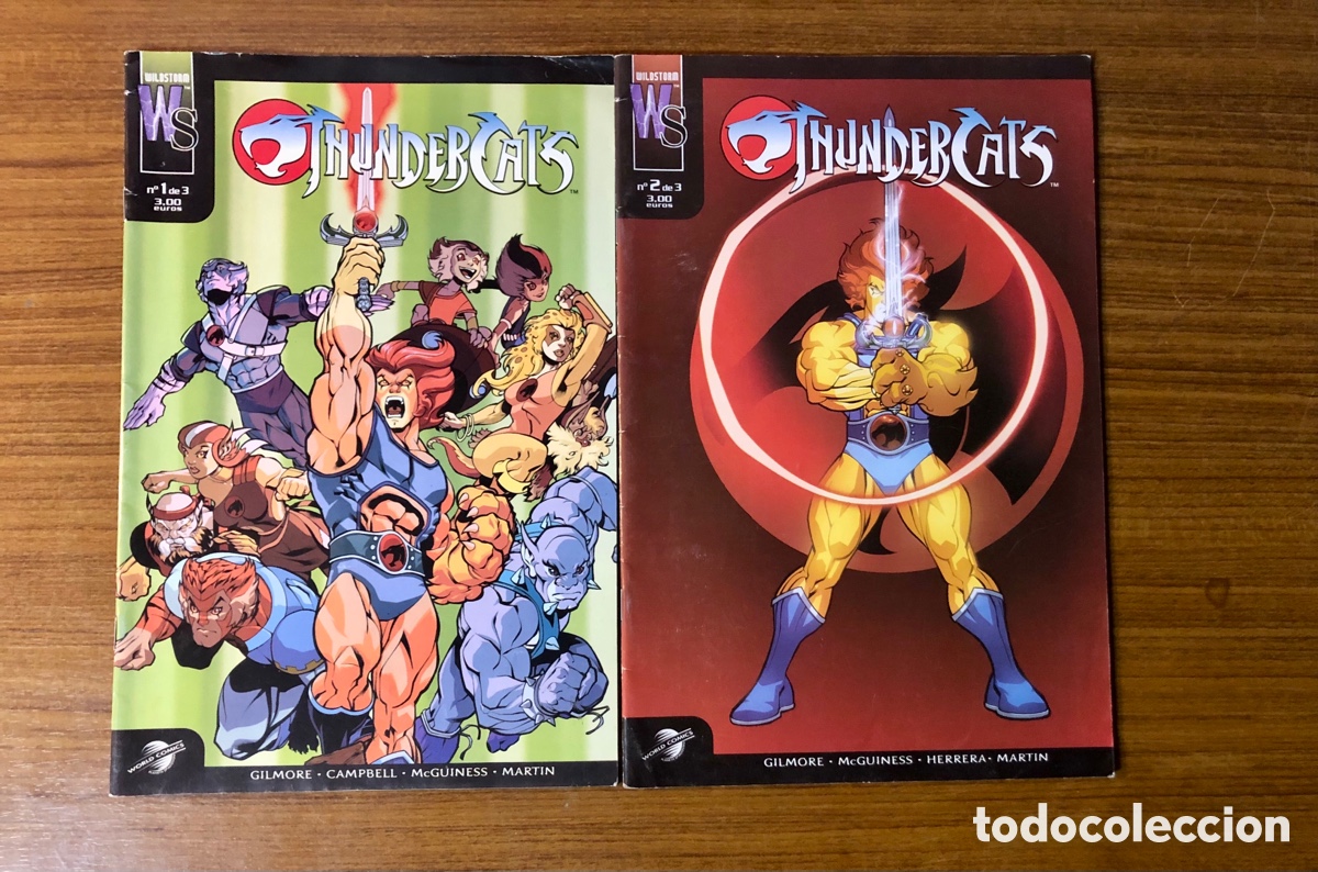 C&oacute;mics: THUNDERCATS,2 EJEMPLARES DE 3,(WORLD C&Oacute;MICS) - Foto 1
