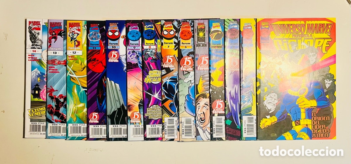 C&oacute;mics: COLECCI&Oacute;N UNIVERSO MARVEL PRESENTA, 14 EJEMPLARES COMPLETA, (MARVEL COMICS F&Oacute;RUM), NUEVA!!! - Foto 1