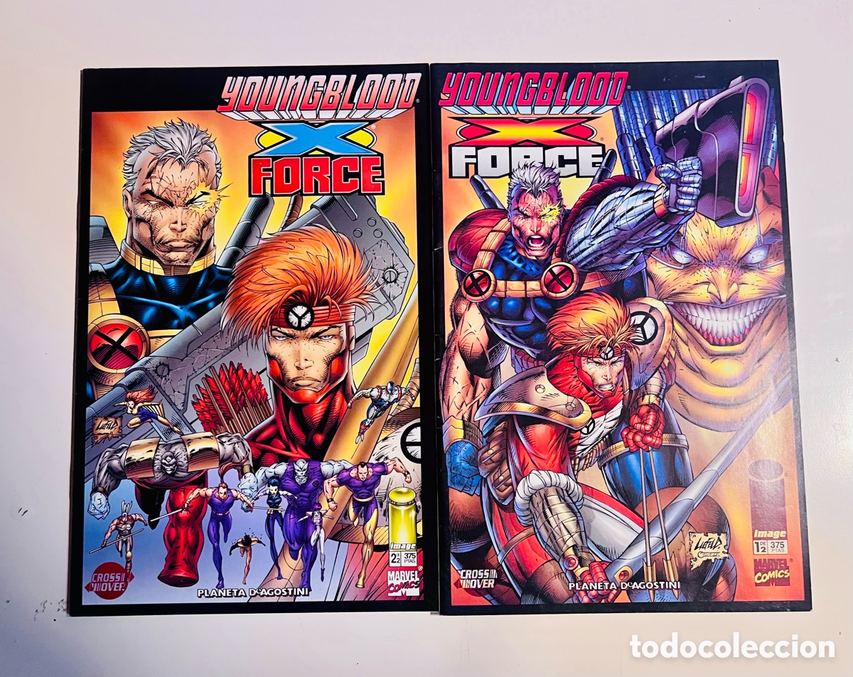 C&oacute;mics: YOUNGBLOOD X FORC&Eacute;, 2 EJEMPLARES COMPLETA, (PLANETS DE AGOSTINI), NUEVA!!! - Foto 1
