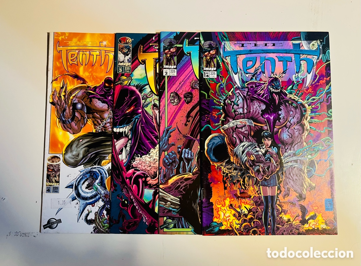 C&oacute;mics: COLECCI&Oacute;N THE TENTH, 4 N&Uacute;MEROS COMPLETA, (WORLD COMICS), NUEVA!!! - Foto 1