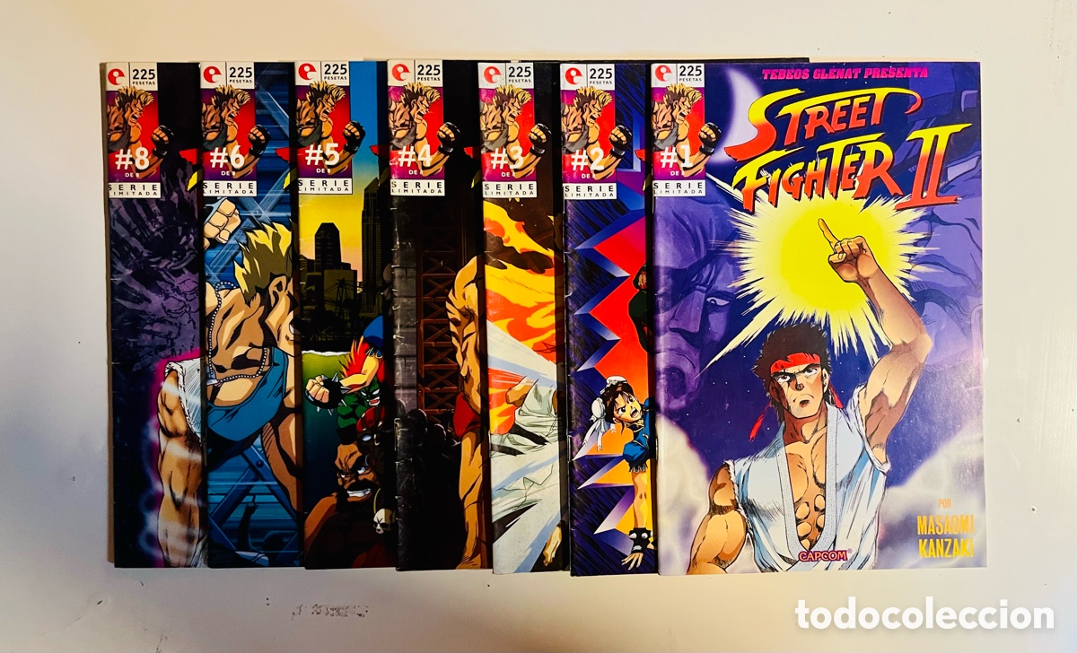 C&oacute;mics: STREET FIGHTER, 7 N&Uacute;MEROS DE 8, (CAPCOM), NUEVA!!!! - Foto 1