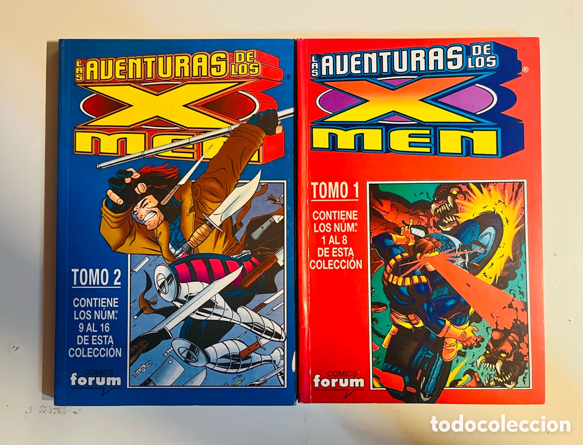 C&oacute;mics: LAS AVENTURAS DE LOS X MEN, 2 TOMOS COMPLETA, (COMICS F&Oacute;RUM) - Foto 1