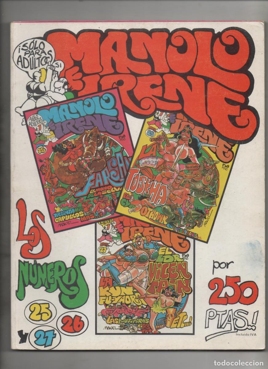 C&oacute;mics: MANOLO E IRENE RETAPADO 25, 26 Y 27 - p - Foto 1