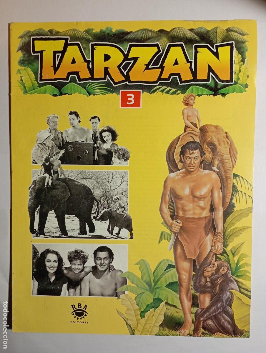 C&oacute;mics: FASC&Iacute;SCULO TARZ&Aacute;N N&ordm; 3. RBA. TDKR11 - Foto 1