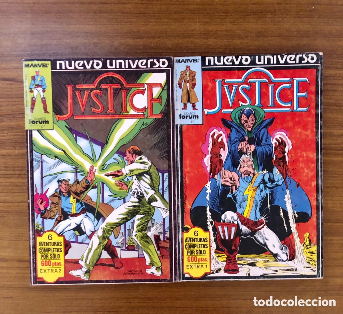 C&oacute;mics: JUSTICE,NUEVO UNIVERSO,2 TOMOS,(MARVEL-FORUM) - Foto 1
