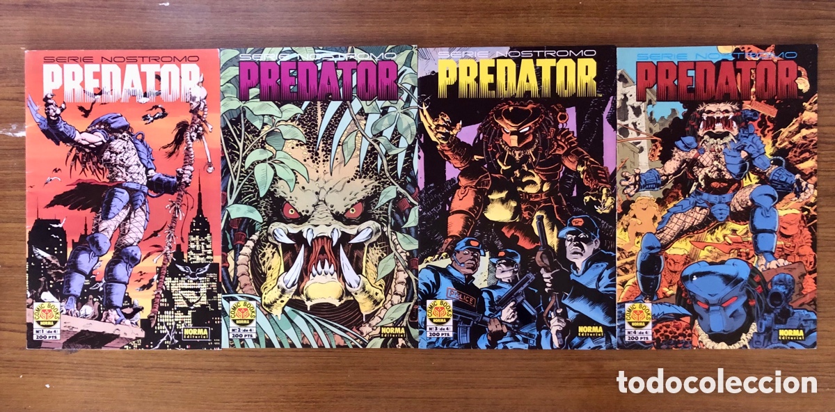 C&oacute;mics: PREDATOR,SERIE NOSTROMO,COMPLETA 4 EJEMPLARES,(COMIC BOOK-NORMA) - Foto 1