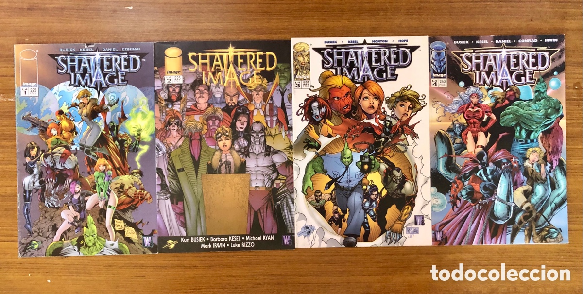C&oacute;mics: SHATTERED IMAGE,COMPLETA 4 EJEMPLARES,(IMAGE-WS) - Foto 1