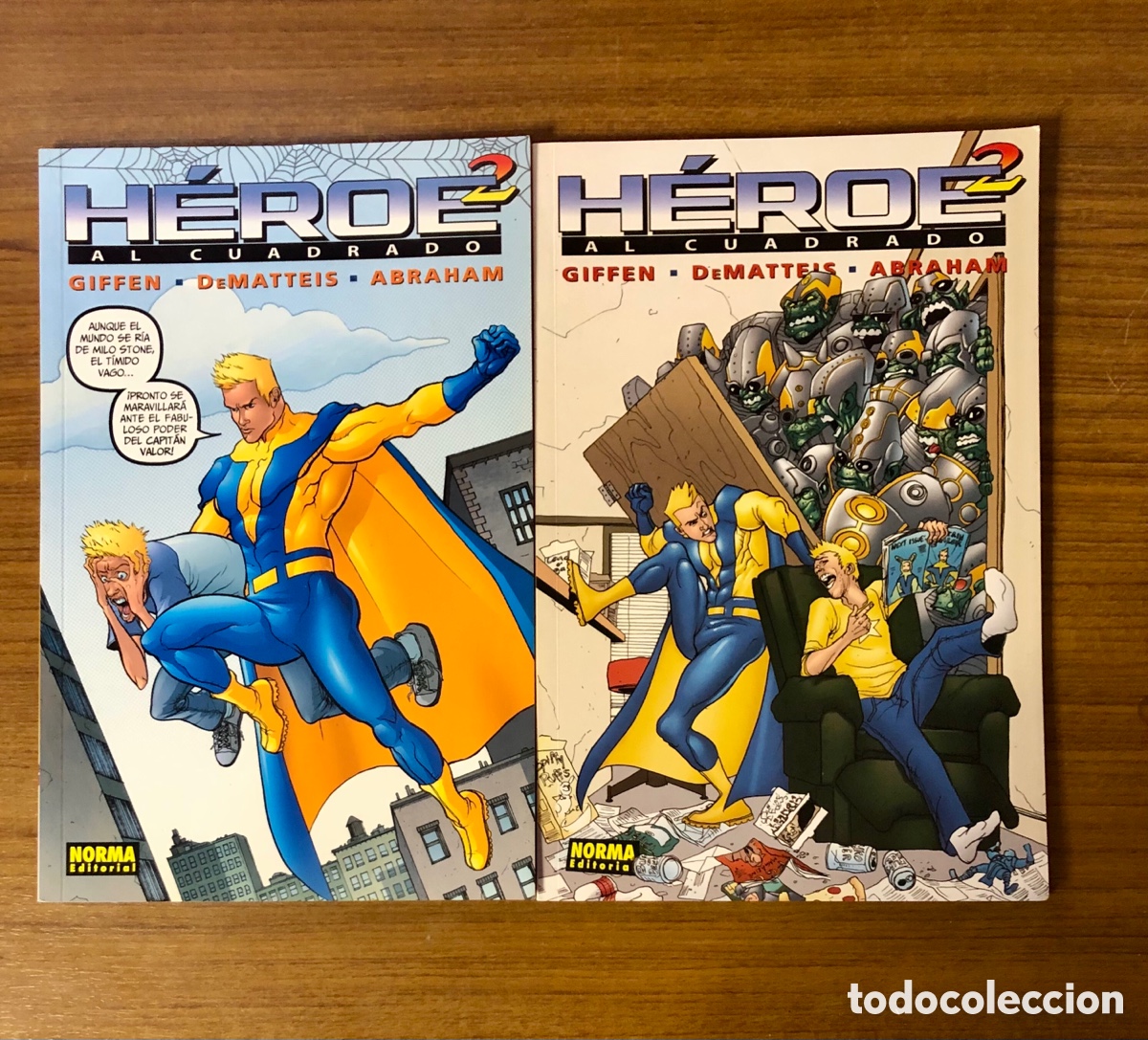 C&oacute;mics: HEROE 2 AL CUADRADO, 2 EJEMPLARES,(NORMA EDITORIAL) - Foto 1