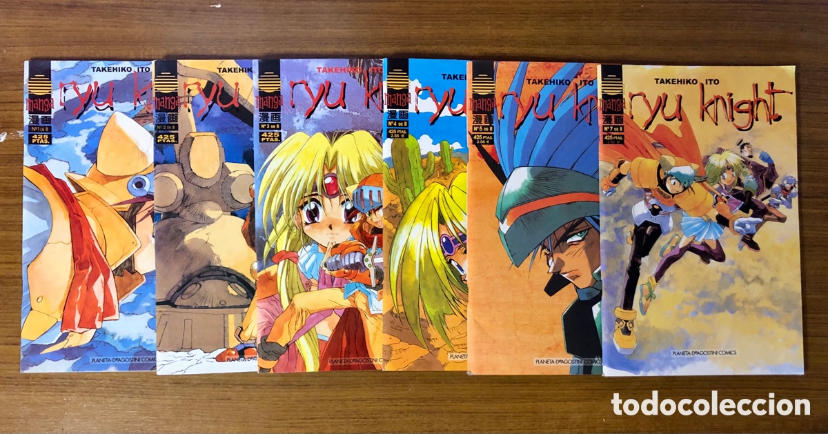 C&oacute;mics: RYU KNIGHT,6 EJEMPLARES DE 8,(MANGA-PLANETA DEAGOSTINI) - Foto 1