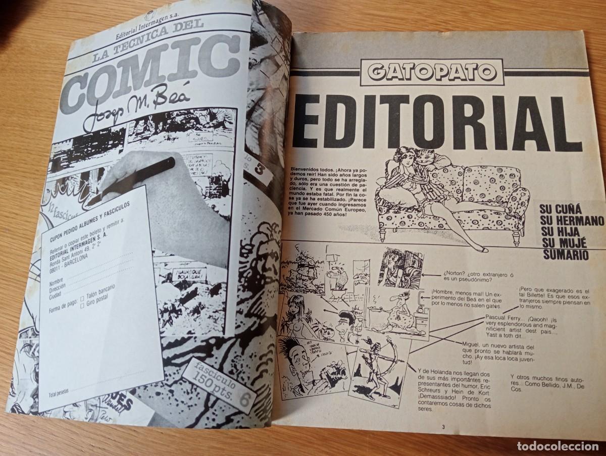 C&oacute;mics: GATOPATO. EXTRA DE VERANO. GRAPA. EDITORIAL INTERMAGEN. 1985. - Foto 3