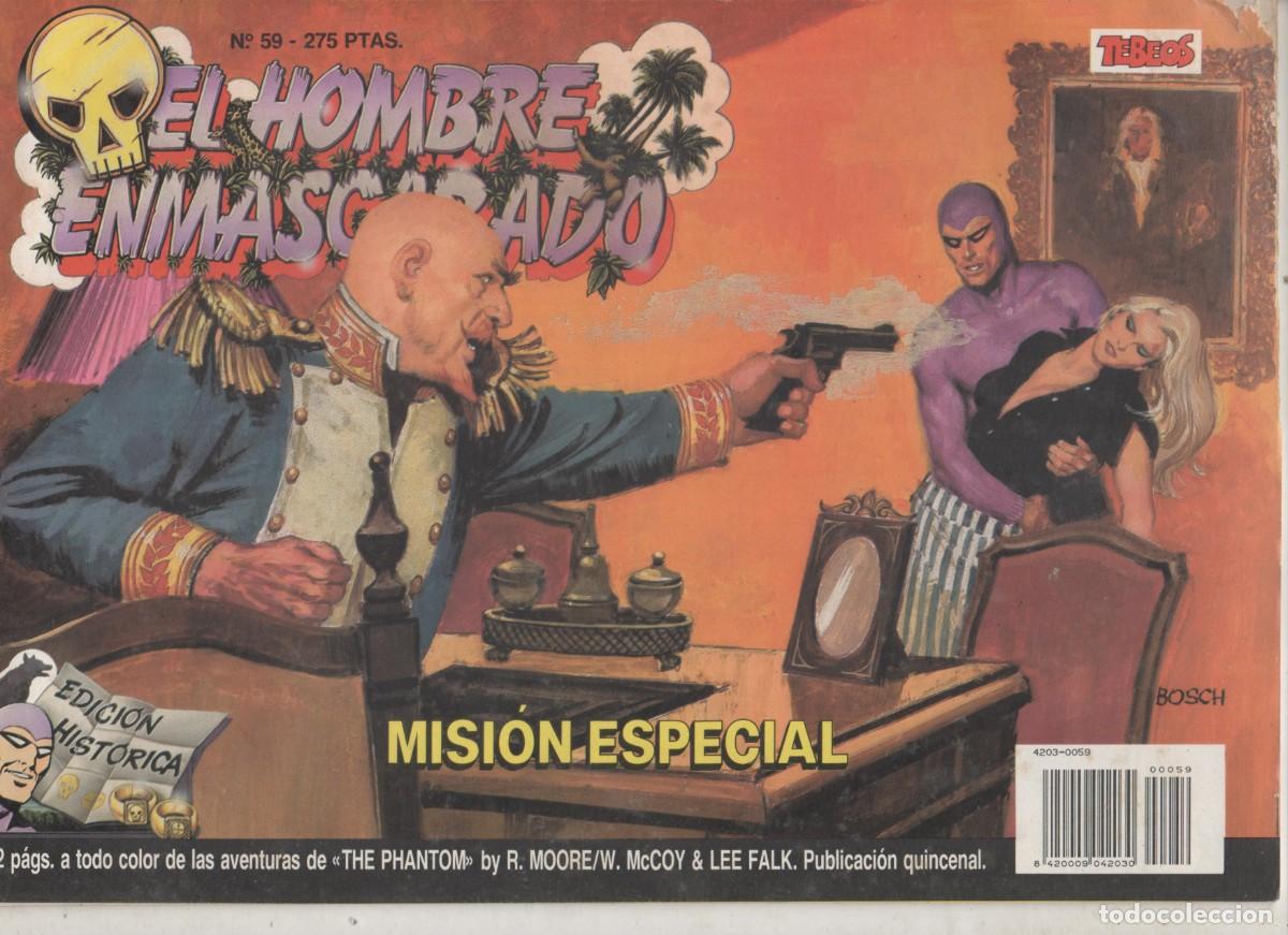 C&oacute;mics: EL HOMBRE ENMASCARADO N&ordm; 59 . TEBEOS SA -D4 - Foto 1