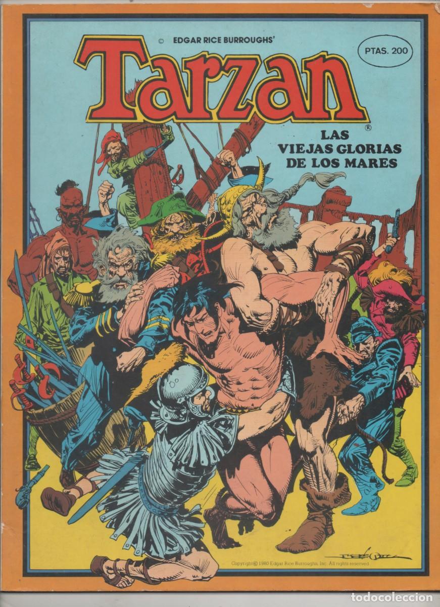 C&oacute;mics: TARZAN LAS VIEJAS GLORIAS DE LOS MARES, Edga Rice Burroughs -D4 - Foto 1