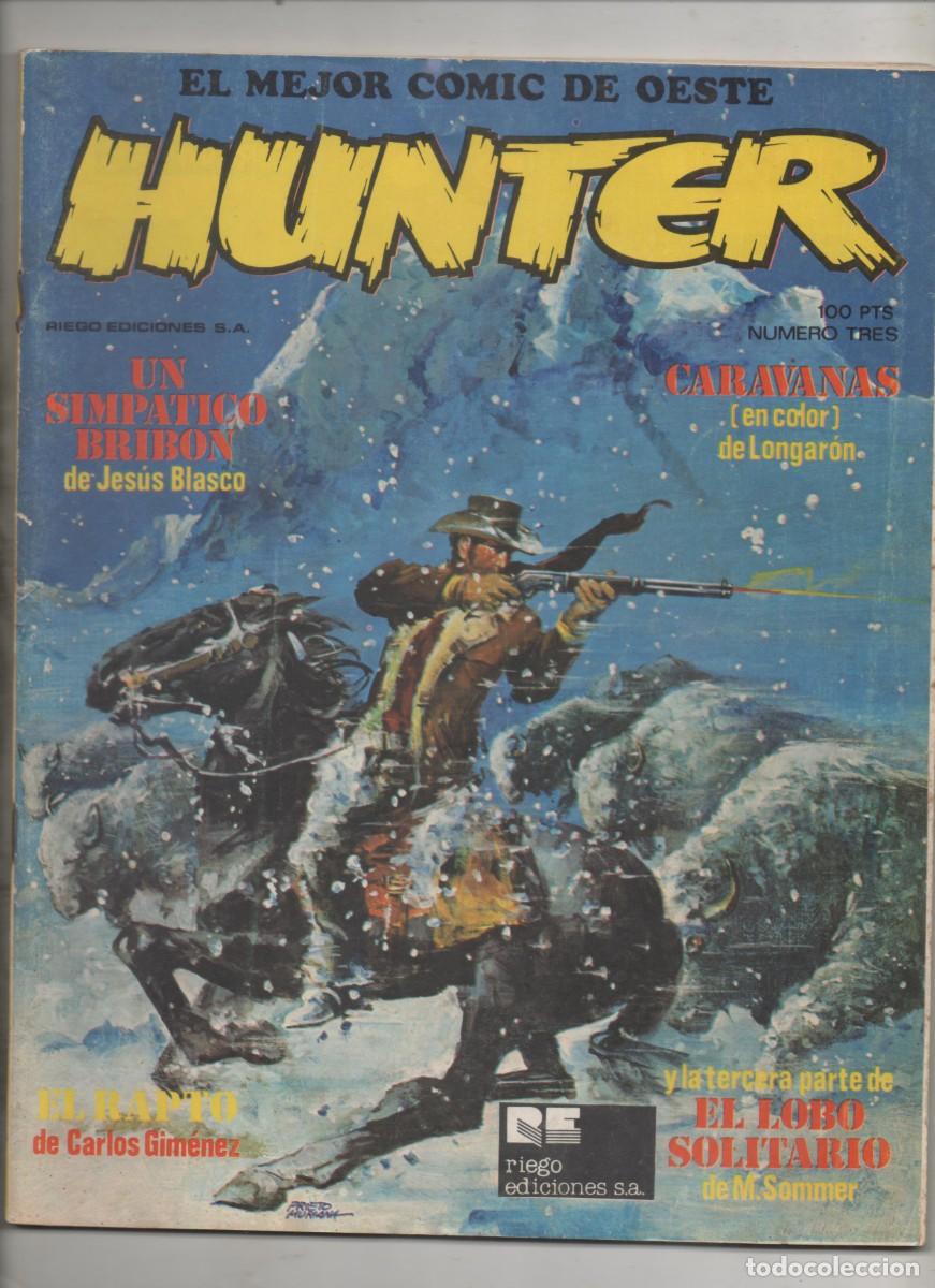 C&oacute;mics: HUNTER N&ordm; 3 . RIEGO EDICIONES -D4 - Foto 1