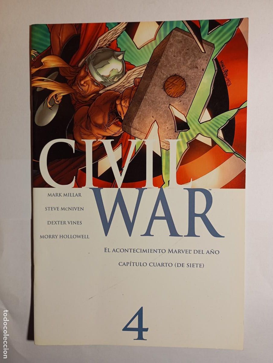 C&oacute;mics: CIVIL WAR N&ordm; 4. MARK MILLAR. TDKR2 - Foto 1