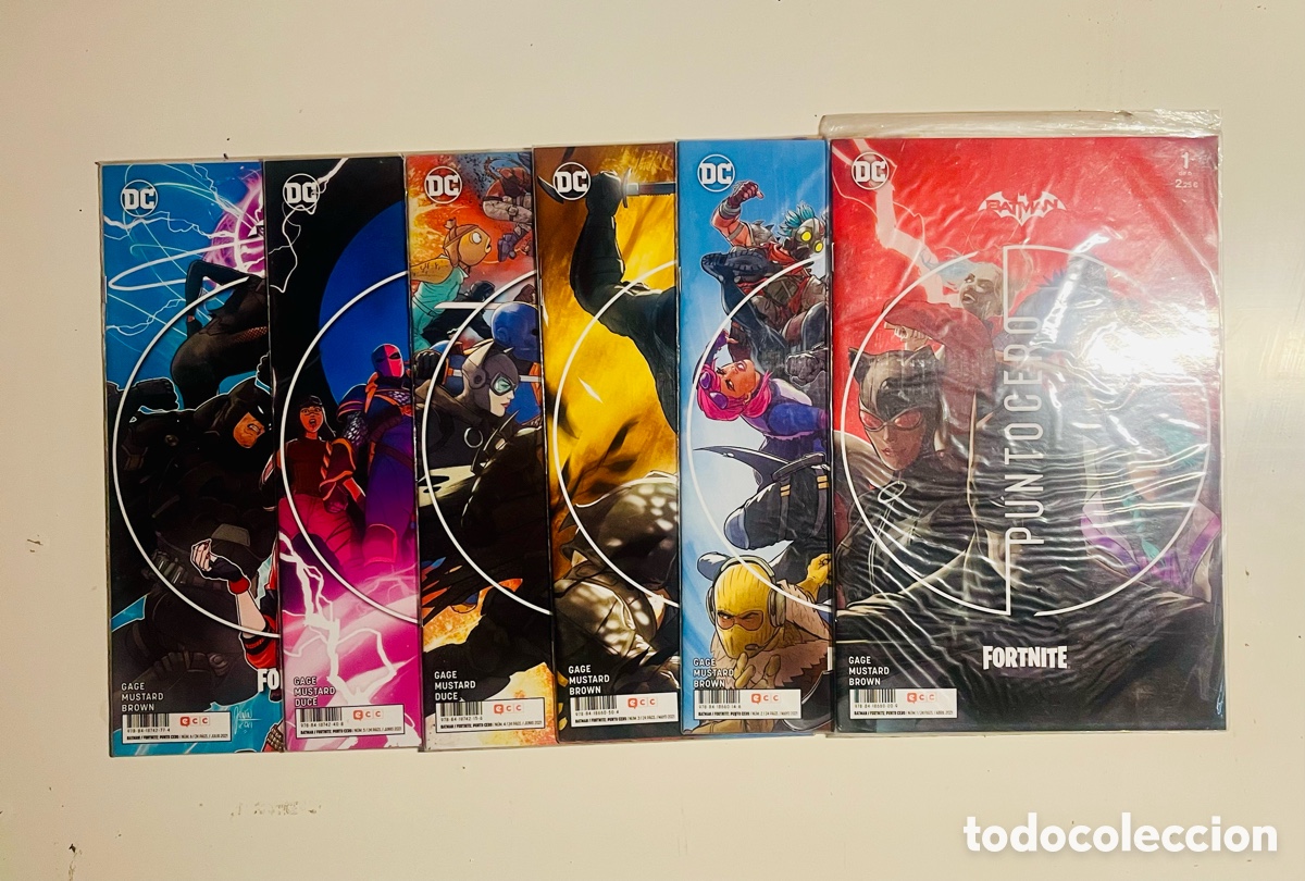 Fumetti: BATMAN FORNITE PUNTO CERO, 6 N&Uacute;MEROS COMPLETA, (EDITORIAL ECC), NUEVA!!!