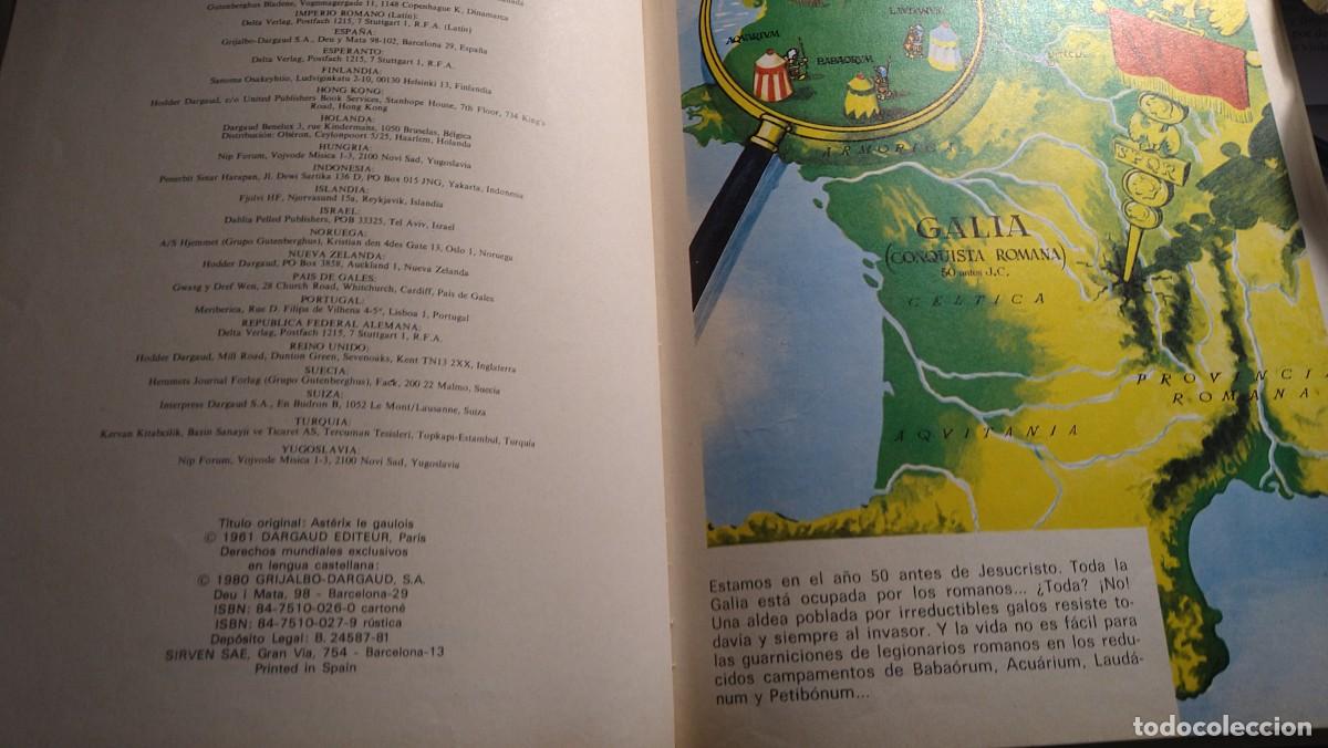 C&oacute;mics: ASTERIX EL GALO - PRIMERA EDICI&Oacute;N 1980 - Foto 4