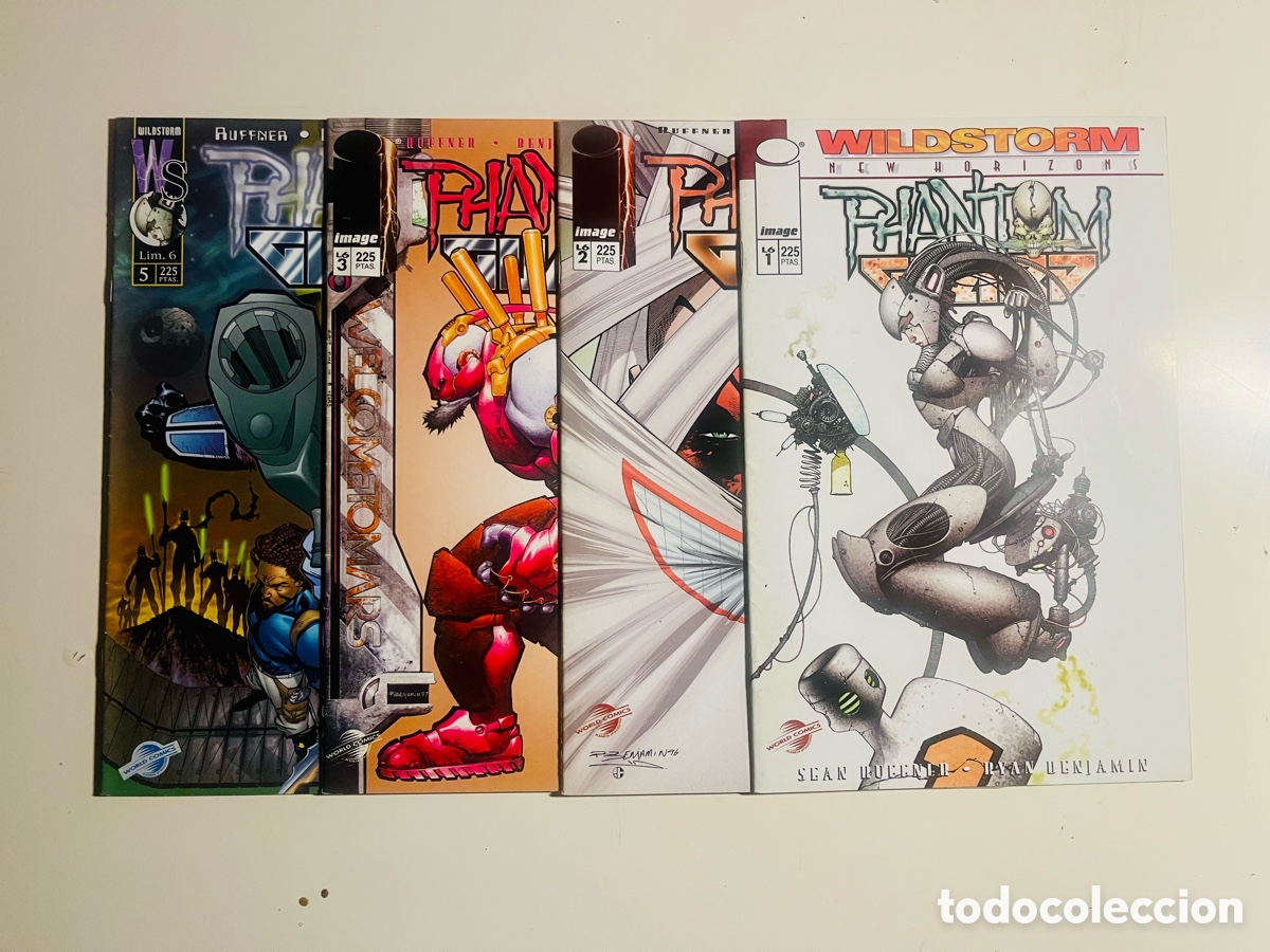 C&oacute;mics: PHANTOM WILDSTORM, 4 N&Uacute;MEROS DE 6, (WORLD COMICS) - Foto 1